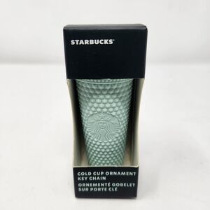 2021 Starbucks Mint Green Cold Cup Key Chain